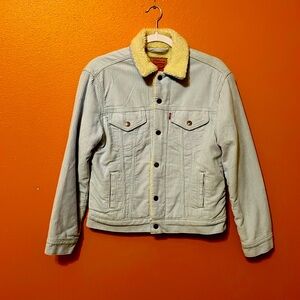 Pretty Levi Jacket 
It’s an Xsmall but fits like s/m